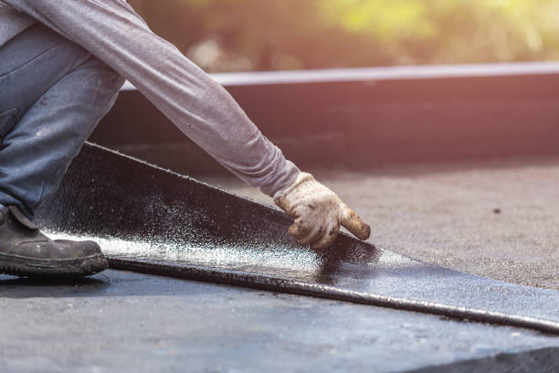 Professional Emergency Waterproofing technician working in Camden, MI